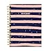 Navy & Pink Stripes Medium Daily Weekly Monthly 2020 Planner: July 2019 - June 2020 (Academic School by 