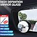 AIKESI Blind Spot Mirror Round HD Glass Frameless Convex Rear View Mirror, Rear View Mirror Accessories for Wide Angle Rearview, Pack of 2
