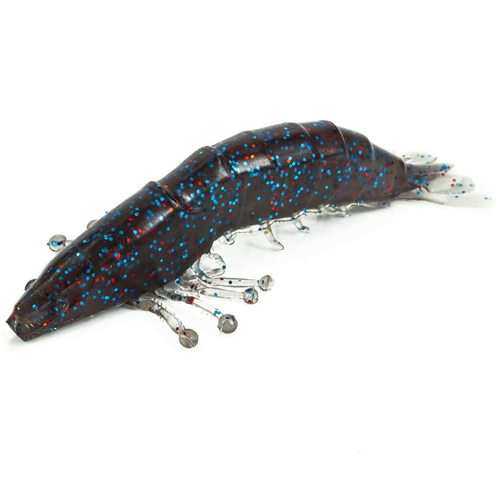 Molix Shrimp 2.5" + WT Jig Head 4g Spring Craw