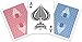 TRIUMPH Casino Class Poker Playing Cards Premium Deck of Poker Cards Bulk 12 Pack - 6 Red / 6 Blue, Standard Index Plastic Coated Linen Finish Professional Card Decks, Made in The USA