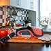 METALBAY Manual Knife Sharpener System, Professional Kitchen Chef Sharpening Kit, Small 3-in-1 Diamond Knife Sharpening Jip for Repairing, Restoring, Polishing (Safe and Portable)