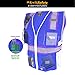 KwikSafety - Charlotte, NC - CLASSIC SUPREME Safety Vest [10 Pockets] Class 2 ANSI OSHA High Visibility Reflective Heavy Duty Mesh Hi Vis Work Gear/Yellow, Black, Orange XL