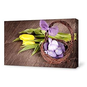 Canvas Wall Art for Living Room,Bedroom Home Artwork Paintings Eggs Ready to Hang - 12x18 inches
