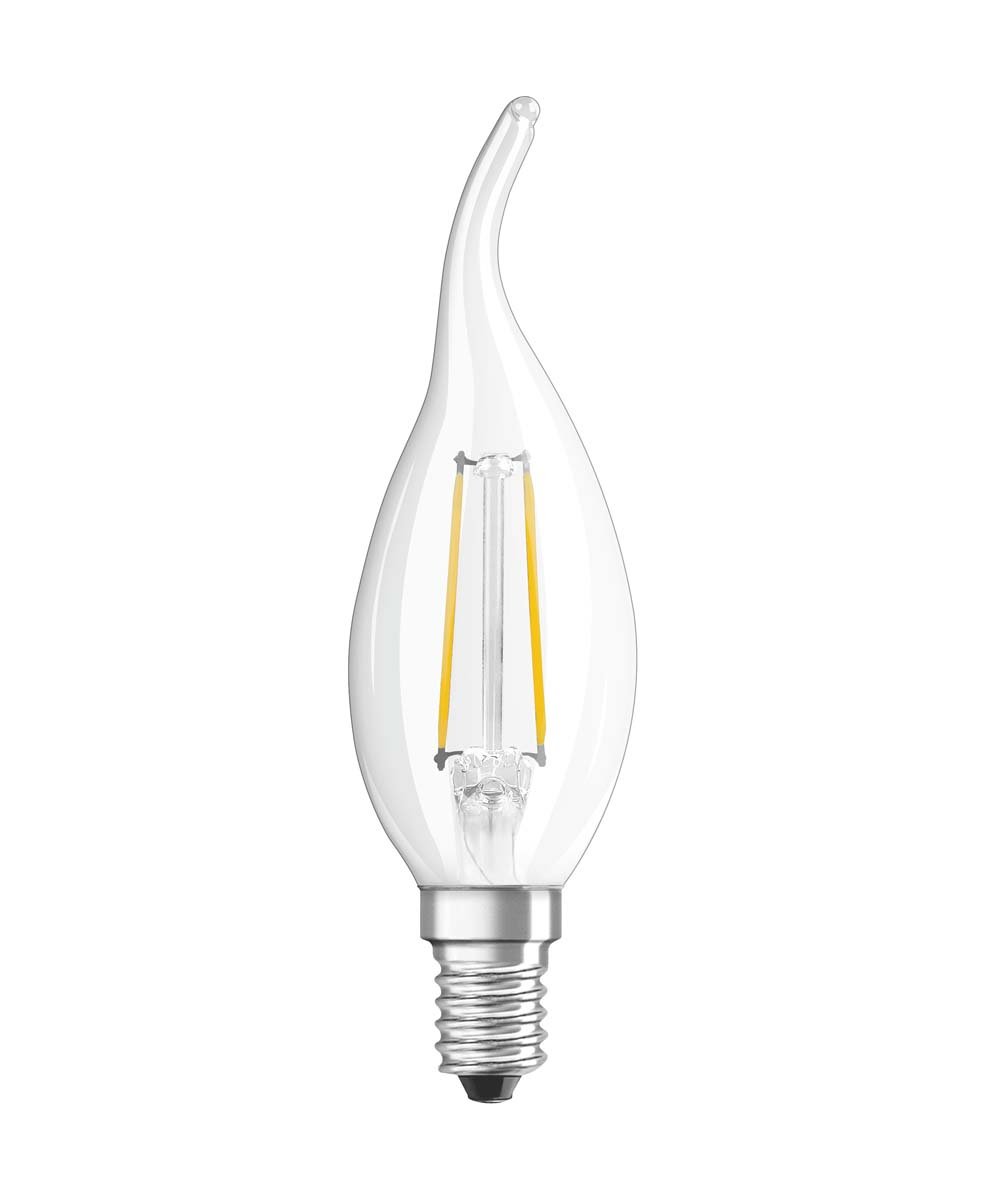 Osram LED Light Bulb | E14 | Warm White 2700 K 4 W Klar 40 W Replacement Bulb LED Retrofit Classic BA