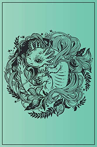 Axolotl Notebook: with MORE AXOLOTLS INSIDE! A 6x9 inch Axolotl journal / Axolotl Diary / Axolotl Composition Notebook with 121 lined pages for writing by Peekaboo Pets Notebooks