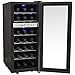 EdgeStar TWR215ESS 21 Bottle Freestanding Dual Zone Stainless Steel Wine Cooler