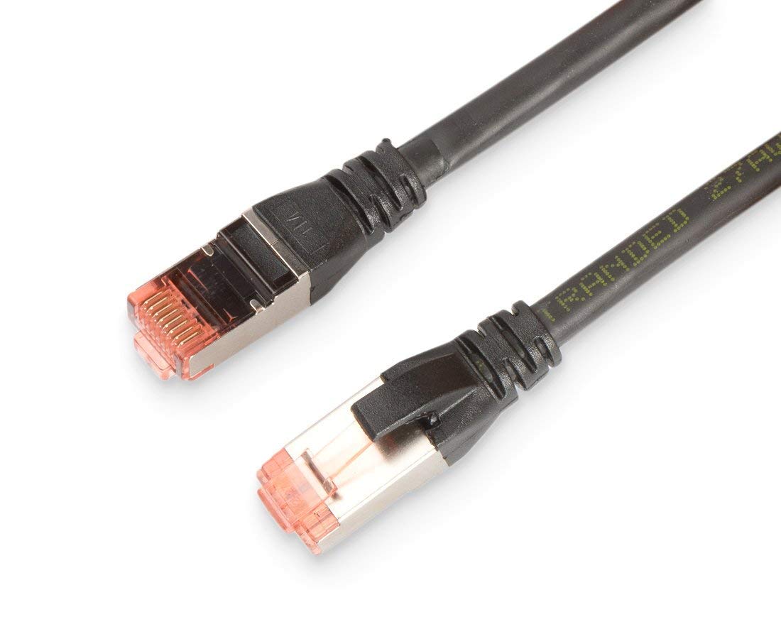 Digitus DK-1644-010/BL networking cable - networking cables (Cat6, S/FTP (S-STP), RJ-45, RJ-45, Male/Male, -20 - 60 °C) - Image 3