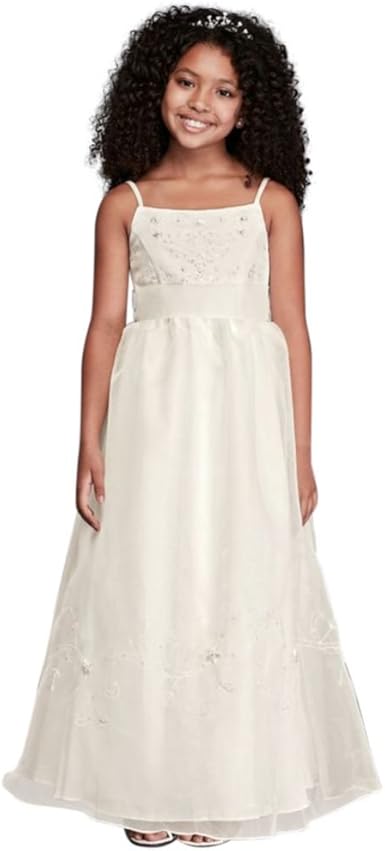oleg cassini flower girl dress