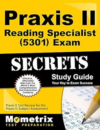 Amazon Com Praxis Ii Reading Specialist 5301 Exam