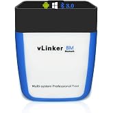 Vgate vLinker BM OBD2 Bluetooth Code Reader for Android &amp; Windows, OBDII Scan Tool for BimmerCode