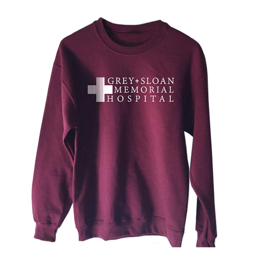 JYHOPE Grey Sloan Memorial Hospital Cute Sweatshirts for Womens Teen