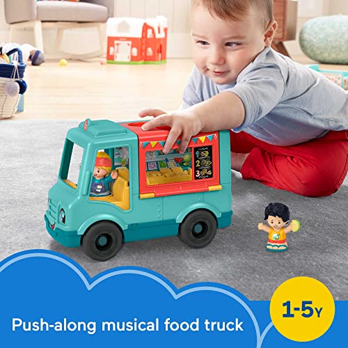 FisherPrice Little People Toddler Toy Food Truck with Music Sounds and