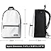 FOR U DESIGNS Cool White Sleepy Dog Animal Soft Cotton Canvas Bookbag Back Pack