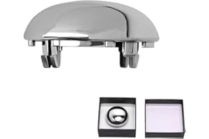 BASIKER F150 Shifter Knob Chrome Cap for 2004 2005 2006 Ford F-150 Patent Pending with Strong Clips Triple Chrome Plated Easy Installation Better Quality