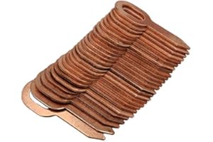 50 PCS/Set Copper coated Stainless steel Dent Pulling Ring Washer For Car Spot Welder Soldering Panel 55.5mm