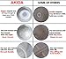 Akida Silver Magnetic Curtain Tiebacks (1)