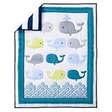 Circo 4pc Crib Bedding Set - Whales 'n Waves