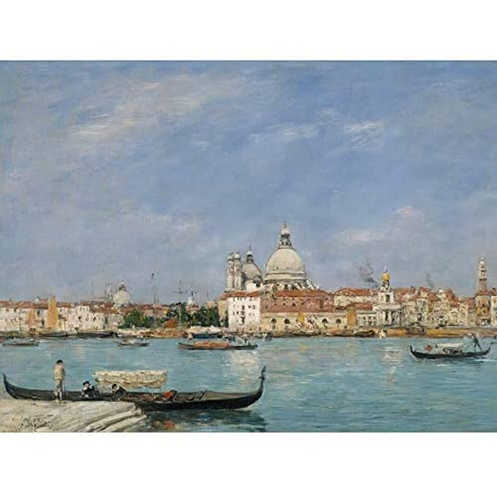 Eugene Louis Boudin Venice Art Print Canvas Premium Wall Decor Poster Mural