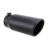 3 Inch Exhaust Pipe LCGP 2.5" Stainless Steel Turn Down Exhaust