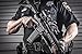 Trijicon RS24-C-1900006 AccuPower 1-4x24mm Riflescope, 30mm Main Tube, Duplex Crosshair Reticle with Red LED, Matte Black