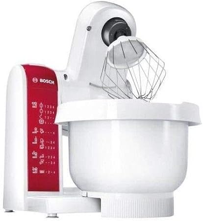 Bosch Kitchen Machine Profilmixx 600 W Blanc Et Rouge Amazon