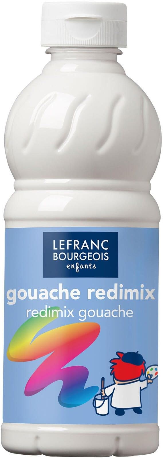 Lefranc Bourgeois Kids Redimix Gouache White 500ml