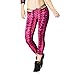 Zumba Fitness Wide Jacquard Tight Shaping Waistband Booty Lifting Pants Workout Print Capri Compression Leggings For Women