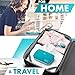 VASCO Travel Jewelry Organizer Roll - Portable Travel Jewelry Case - Compact Jewelry Bag - Jewelry Roll for Necklaces, Earrings, Rings and More - Easy to Carry Jewelry Box for Women
