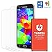 [NFC/Google Wallet Capable] S5 Battery , YONTEX 2800mAh Replacement Battery for Samsung Galaxy S5 and S5 Active [I9600,G870A, G900V, G900A, G900T, G900P] with 3 Pack [Tempered Glass] Screen Protector
