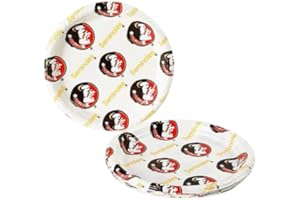 Duck House NCAA unisex Disposable Plastic Plate