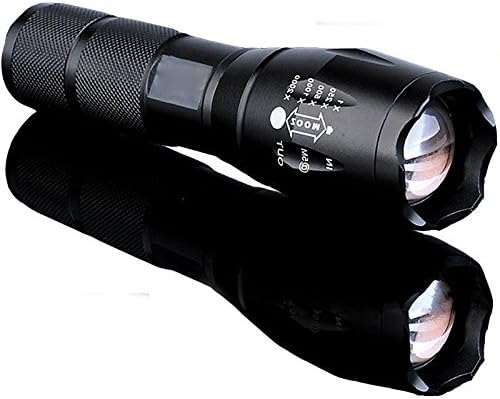 5000 Lumen Zoomable XML T6 LED 18650/3AAA Flashlight Torch Lamp Light