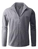 Stone Feather Men's Long Sleeve Full- Zip Fleece Jacket