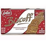 Biscoff Cookies Extra Large Christmas Santa Claus Triplet Pack (24 Cookies / 10.5 oz Total)