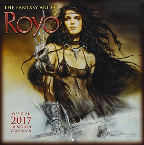 The Fantasy Art of Luis Royo 2017 Wall Calendar Calendar โ Wall Calendar, August 15, 2016