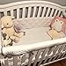 Safe Nursery Crib Bumper Pad, for Standard Size (52