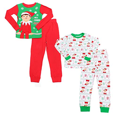 The Elf on the Shelf Boys 4-10 4-Piece Pajama Set