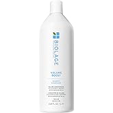 Biolage Volume Boost Shampoo - Long-Lasting Volume, Gently Cleanses, Adds Lightweight Shine To Fine Hair, Soy Protein & Polymers, Vegan, Paraben-Free