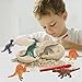 SEAER Dinosaur Toys, 12 Unique Dinosaur Eggs, Dino Egg Dig Kit Kids Gifts, Dinosaur Fossil Excavation Eggs Kit, Easter Archaeology Science STEM Kids Toys for Age 6 + Years Old Boys Girls Gifts