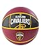 Spalding NBA Cleveland Cavaliers NBA Courtside Team Outdoor Rubber Basketballteam Logo, Maroon, 29.5