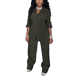 kaimimei Casual 2 Piece Outfit for Women - Linen