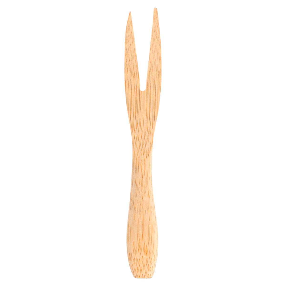 Mini Forks 9 Cm Bamboo - 50 Units
