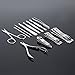 Nail Clippers Manicure Pedicure Kit Travel Set 12-in-1 Professional Nail Cutter Tools Grooming Kit for Women Men with Leather Case