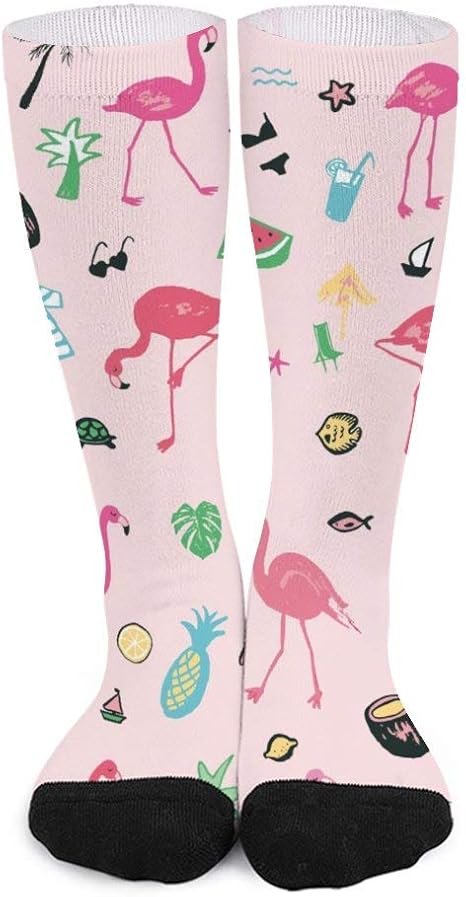Amazon Co Jp ロング靴下 ピンク フラミンゴ フルーツ ロングソックス ソックス 1足組 くつした レディース スポーツソックス メンズ ビジネス サッカーソックス ハイソックス ストッキング サイクリング 抗菌防臭 カジュアル 吸汗 通気性 ランニング Home Kitchen