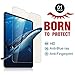 PERFECTSIGHT Screen Protector Compatible with iPad Pro 12.9 Inch (2018 Model) 55% Blue Light Filter 9H Anti Fingerprint Tempered Glass [1 Pack]