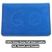 SanSiDo RFID Blocking Leather Passport Cover Passport Holder Travel Wallet Passport Wallet Case - FULL GRAIN LEATHER (Sky Blue-Not all those who wander are lost)
