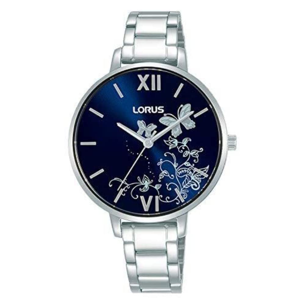 Lorus Women's Watches, Silver/Blue, Silver/Blue, Classic