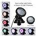 MUCH Underwater Light, Waterproof IP 68 Submersible Spotlight with 36-LED Bulbs 3.5W Color Changing Spot Light for Aquarium Garden Pond Pool Tank Fountain Waterfall