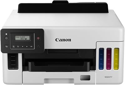 Canon MAXIFY GX5050 MegaTank Inkjet Printer A4 WiFi Ethernet USB Home Office