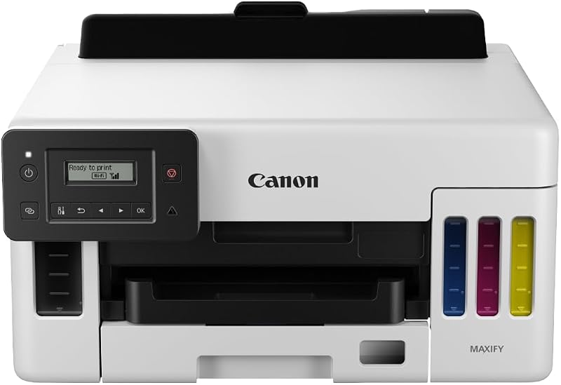 Canon MAXIFY GX5050 MegaTank Inkjet Printer A4 WiFi Ethernet USB Home Office