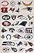 808 Pop Automatic Push Down Bottle Opener with NFL Logo Stickers, Set of 2